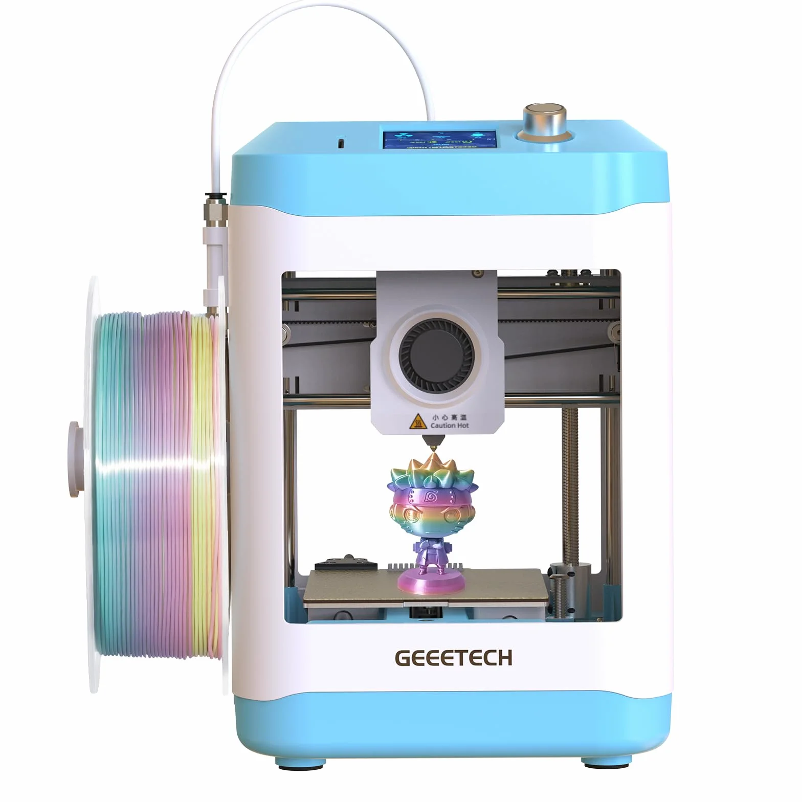 Imprimante 3D GIANTARM M1, Mini-imprimante 3D à nivellement Automatique pour débutants, extrudeuse à entraînement Direct, Vitesse d'impression 250 mm/s, Dimensions d'impression 100 x 110 x 100 mm
