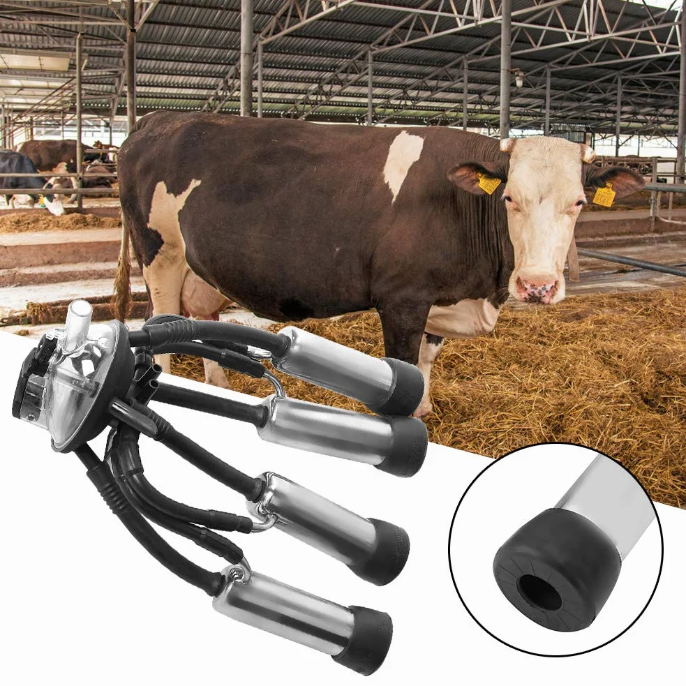 Ensemble de tasses à lait pour vache, 240cc, pour pompe à vide, Machine à traire