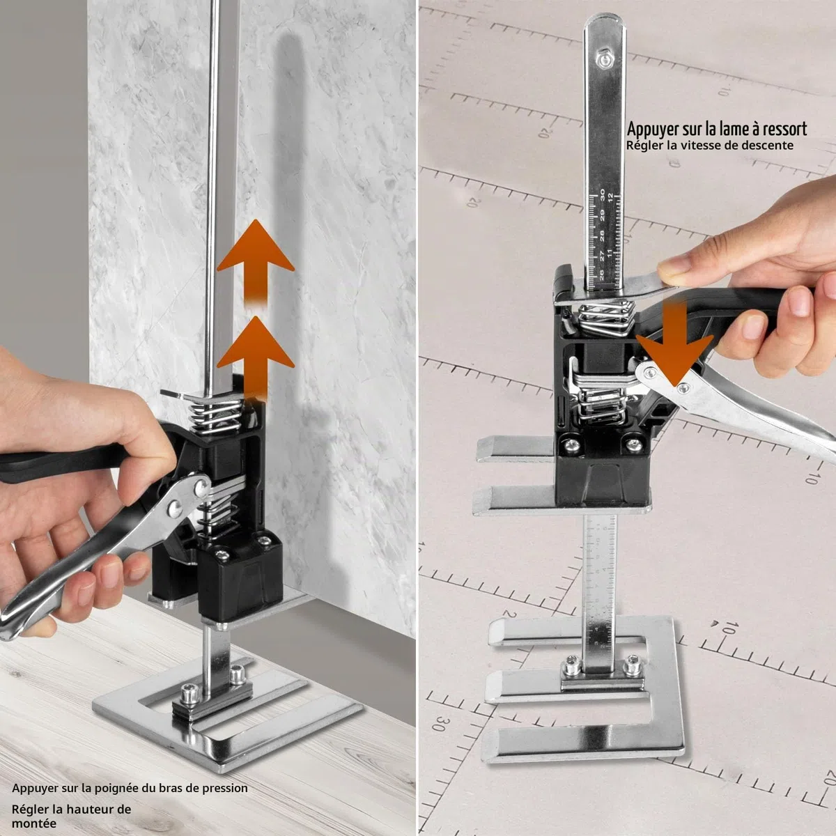 Leve Meuble Placo, Système de Nivellement des Carreaux Outil