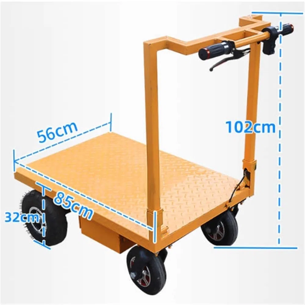 Chariot de manutention ﻿ Camion à Plateau Pliable Portable, Petit véhicule de Transport Chariot Roulant
