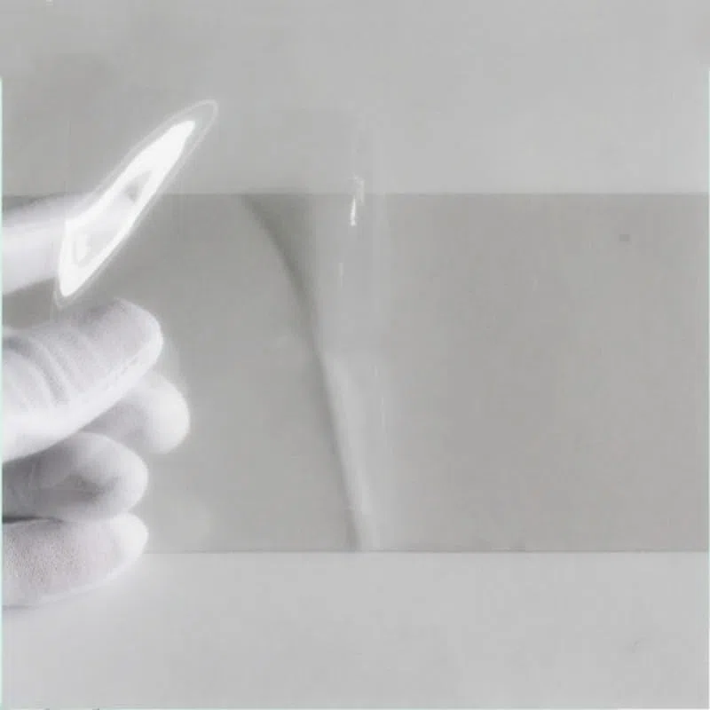 Film conducteur ITO for cellules solaires flexibles – 100 x 200 mm, épaisseur 0,175 mm, lot de 10(50 Ω)
