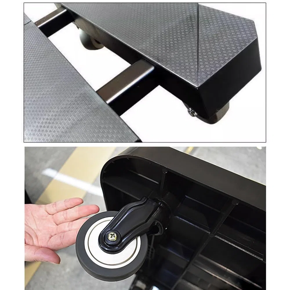 Chariot à plat pliable silencieux pour la maison