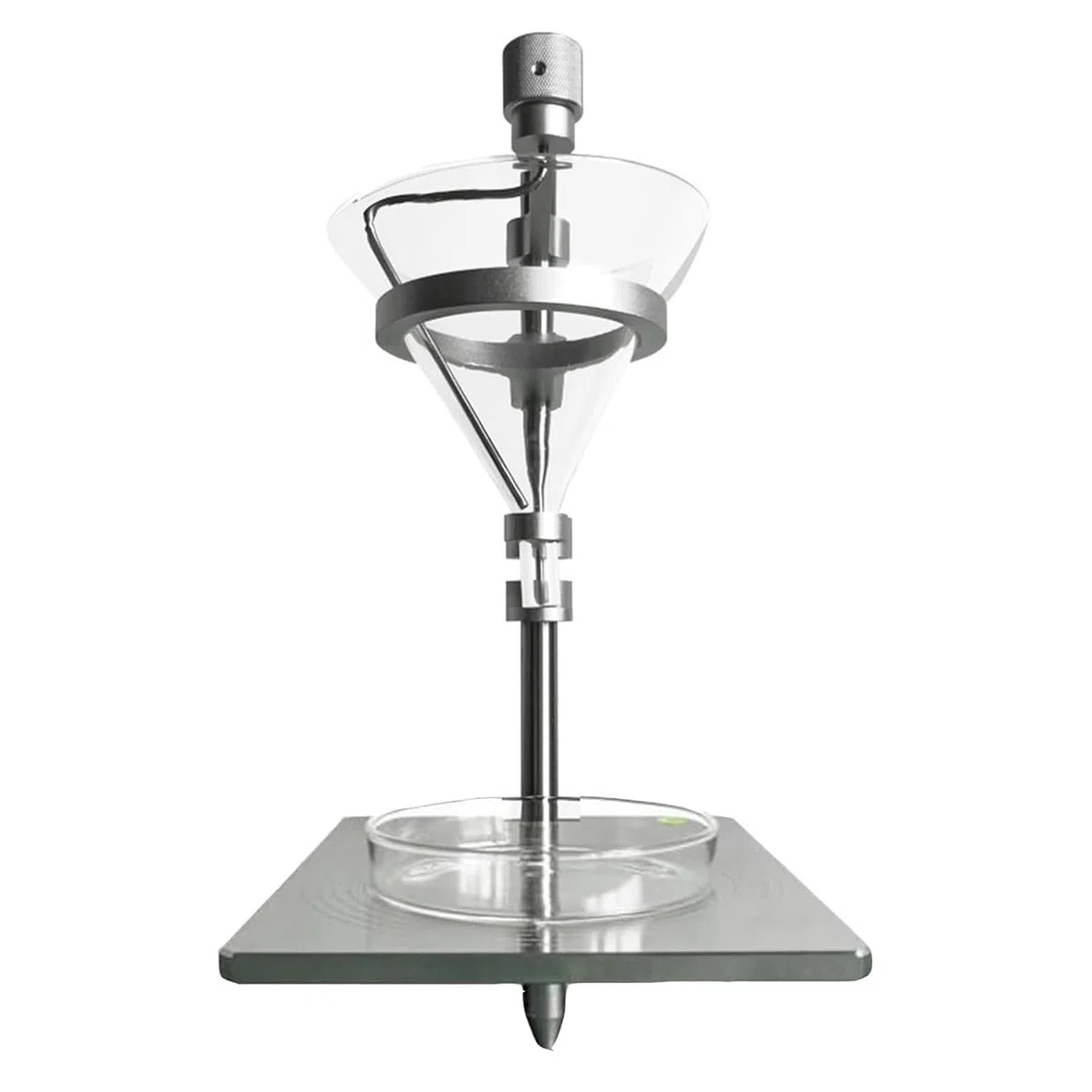 Testeur d'angle de repose pour poudres, instrument de mesure précis, disque circulaire de 100 mm pour collèges et laboratoires