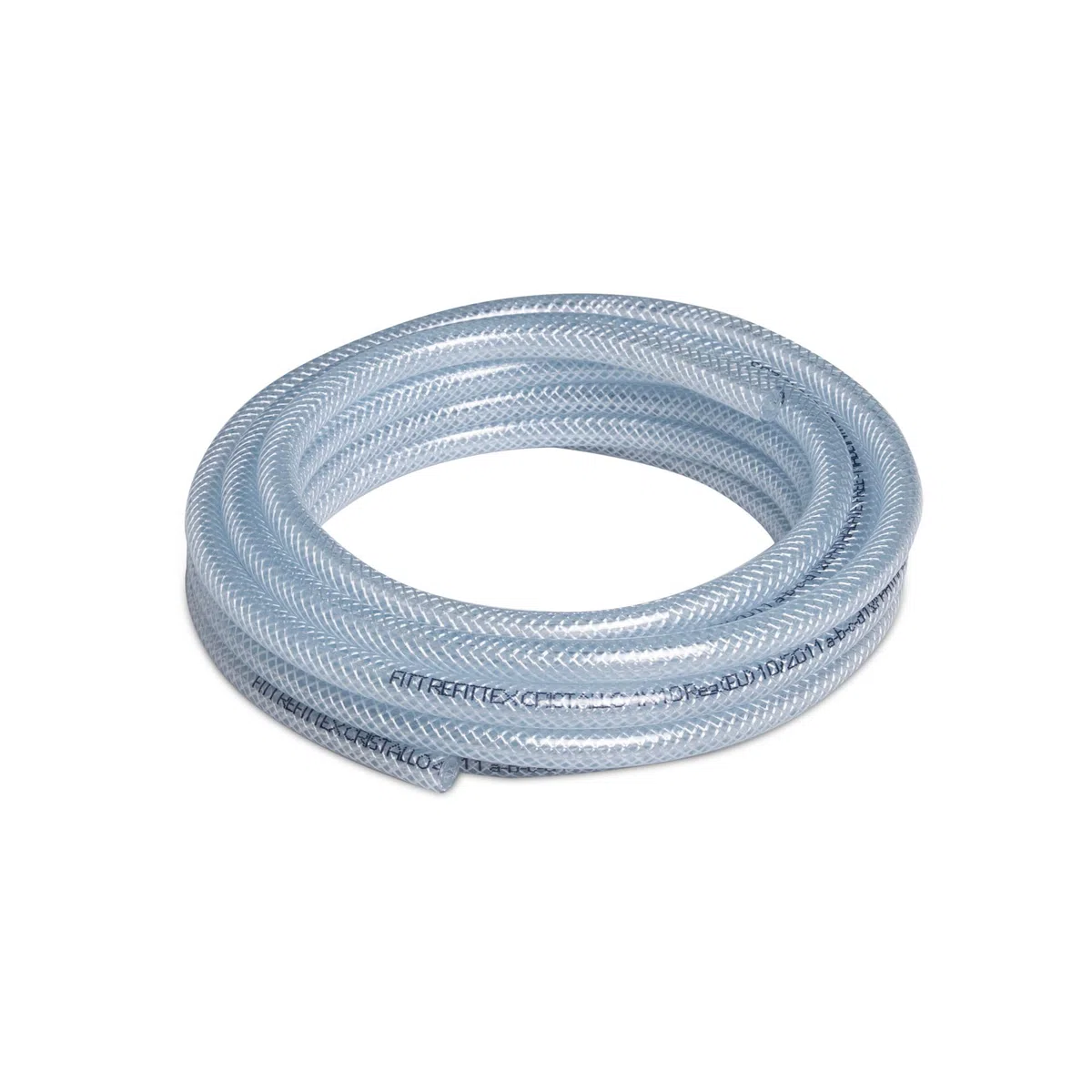 FITT REFITTEX CRISTALLO Tuyau 12x18 mm 5 m, Certifié pour Eau et Liquides Alimentaires, Alcool jusqu’à 50% Vol