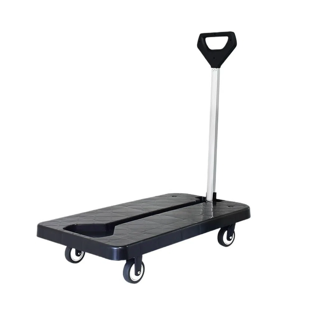 Chariot à plat pliable silencieux pour la maison