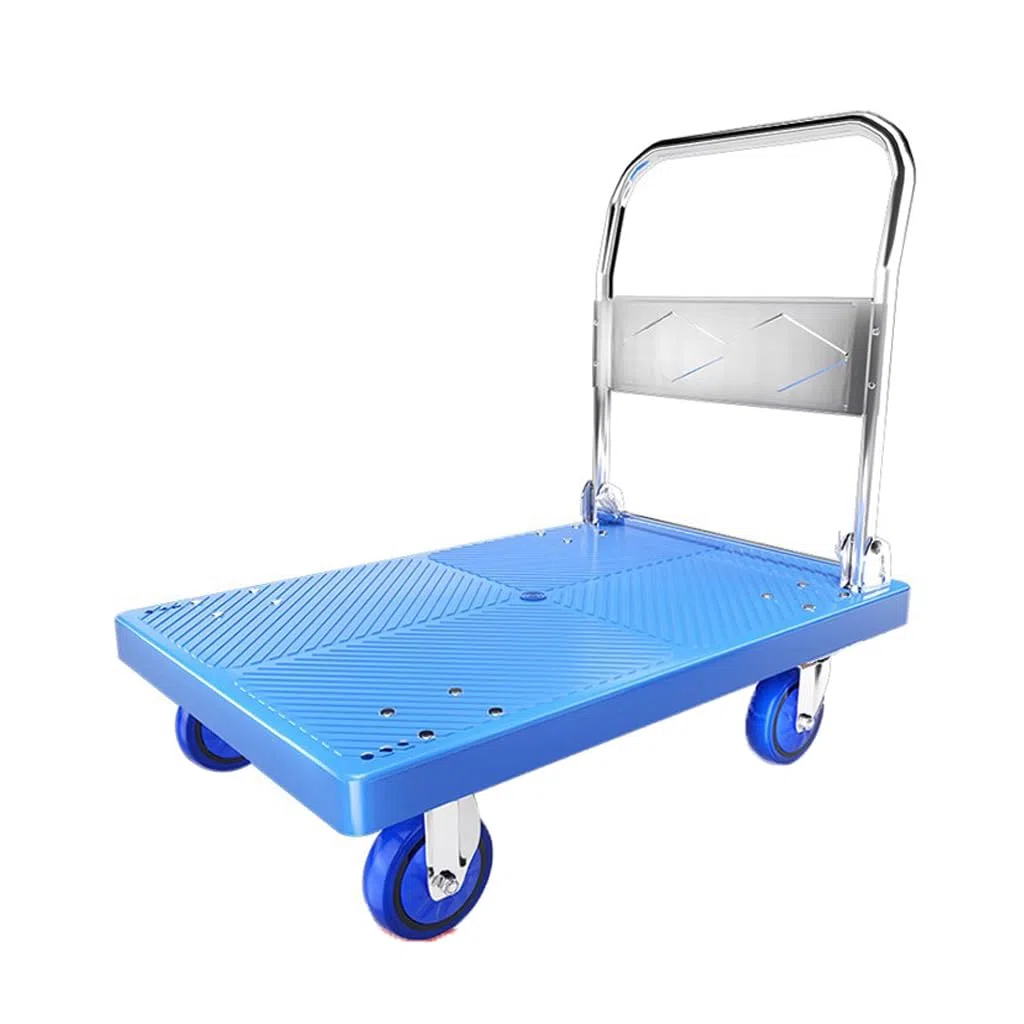 HeavyDu Chariot pliable 500 kg Chariot portable pour entrepôt et déménagement Léger Facile à ranger Idéal pour les charges lourdes